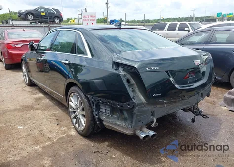 2016 Cadillac Ct6 Premium Luxury из США, поврежденный, VIN 1G6KF5RS9GU151403